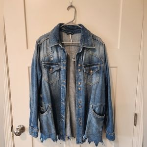 Free People denim jacket